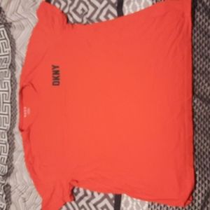 Red DKNY teeshirt sz Lrg